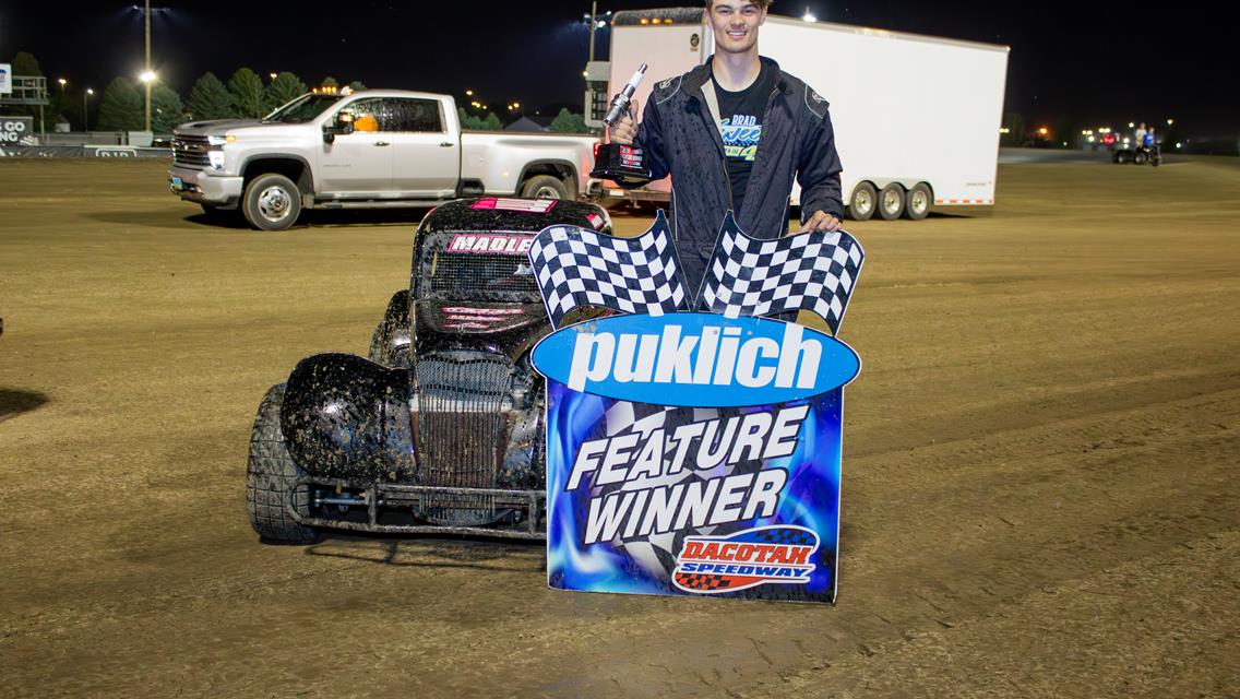 MADLER BROTHERS GO 1-2 IN MANDAN