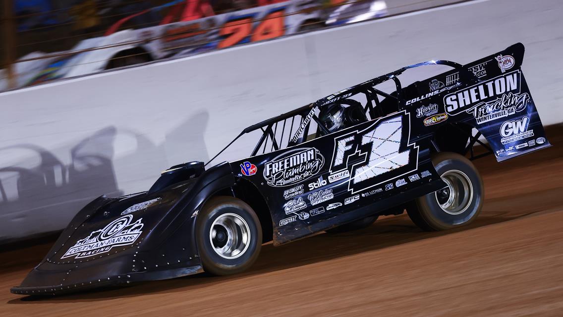 The Dirt Track at Charlotte (Concord, N.C.) – World of Outlaws Case Late Model Series – World Finals – November 6th-9th, 2024. (Josh James Artwork)