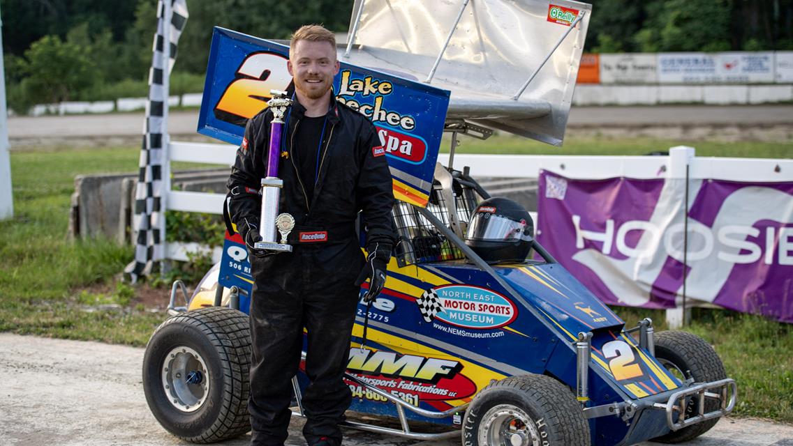 Another wild night at Bear Ridge Speedway for the Royal Moses #57 Memorial Race! The Granite State Micro Sprints brought the heat, literally, with som