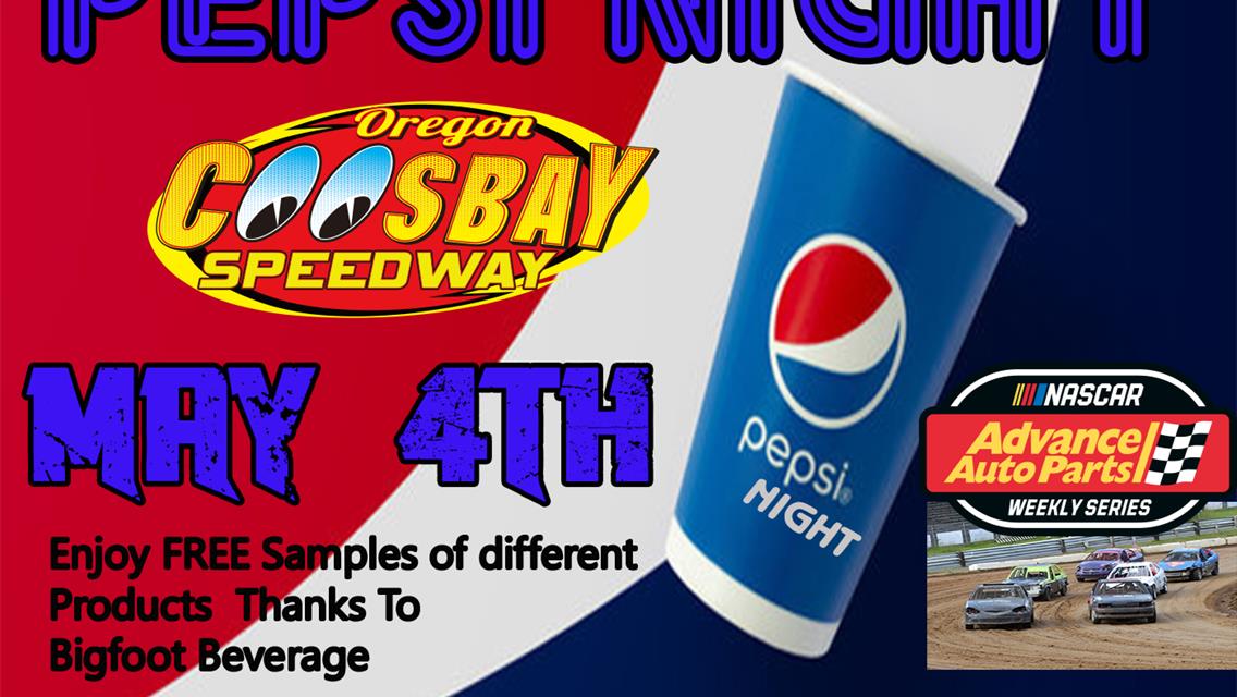 Pepsi Night With Iron Giant Street Stocks May 4th