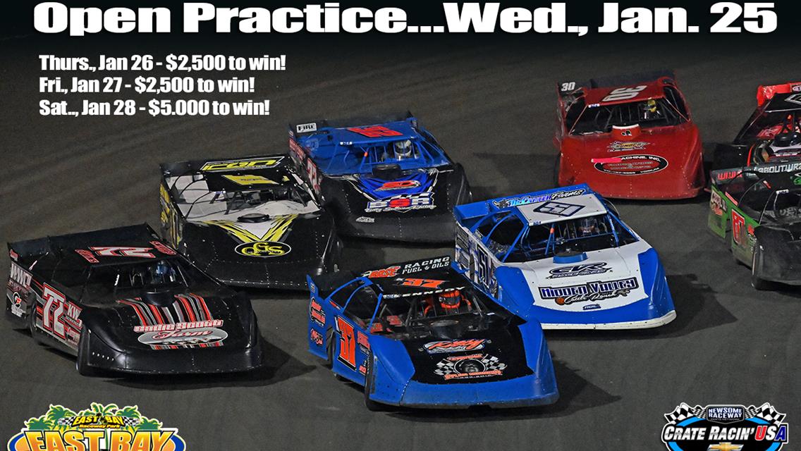 Practice Session Scheduled at East Bay Raceway