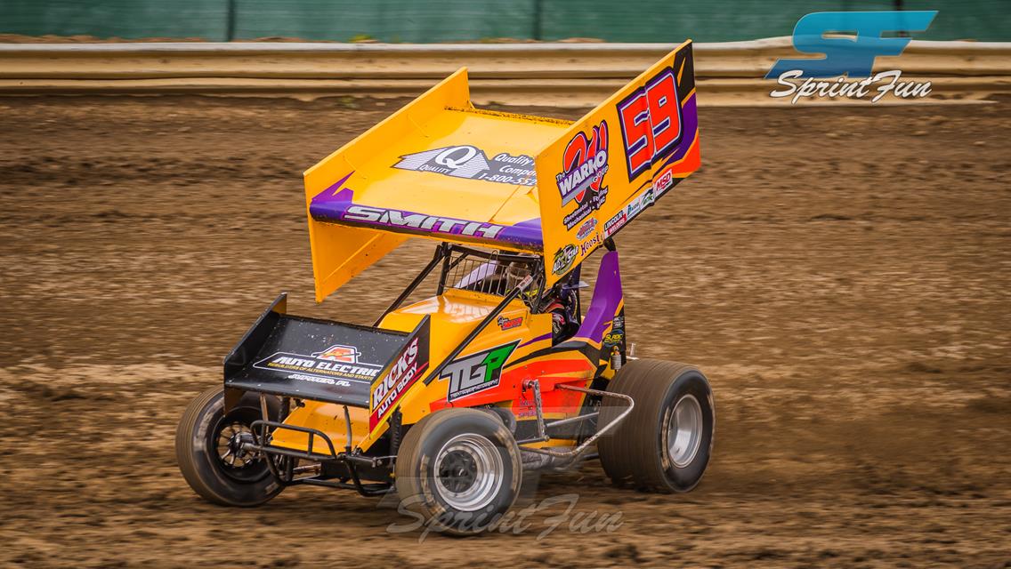 Smith Battles Steering Problems During Weekend Doubleheader
