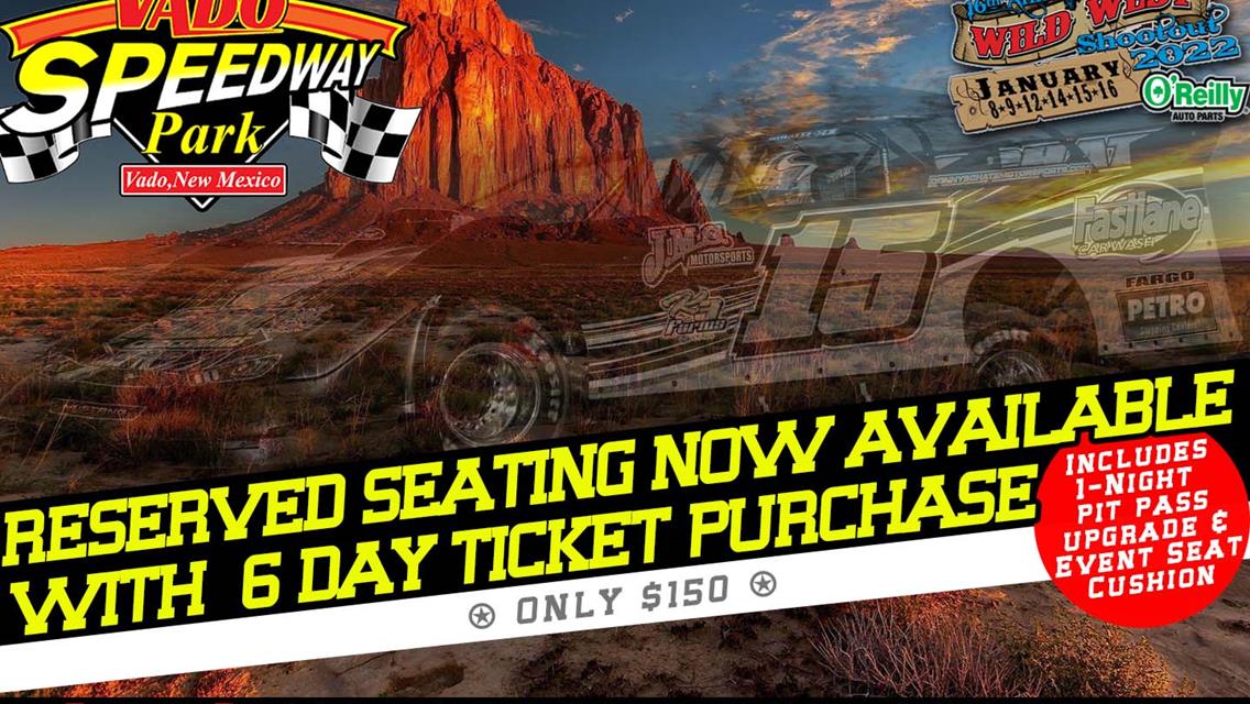 Reserved Seats Now Available for 2022 Wild West Shootout