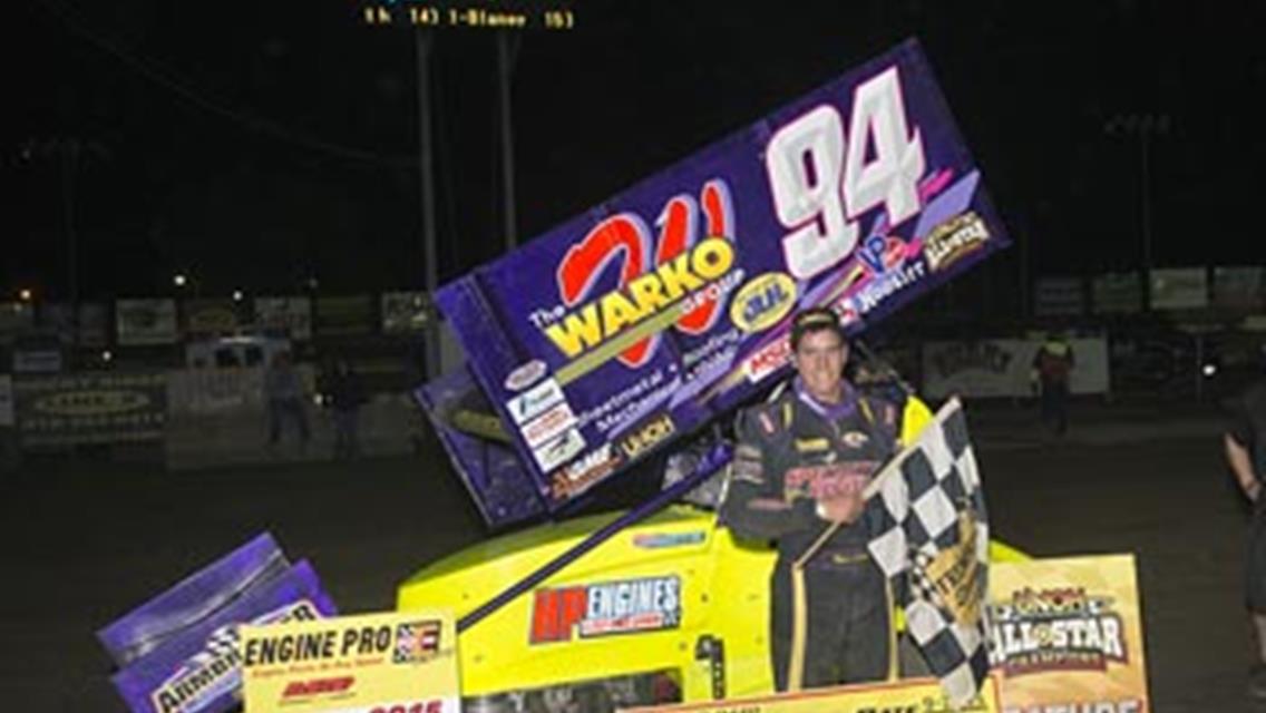 Ryan Smith wins  $10,000 All Star payday at Fremont Speedway