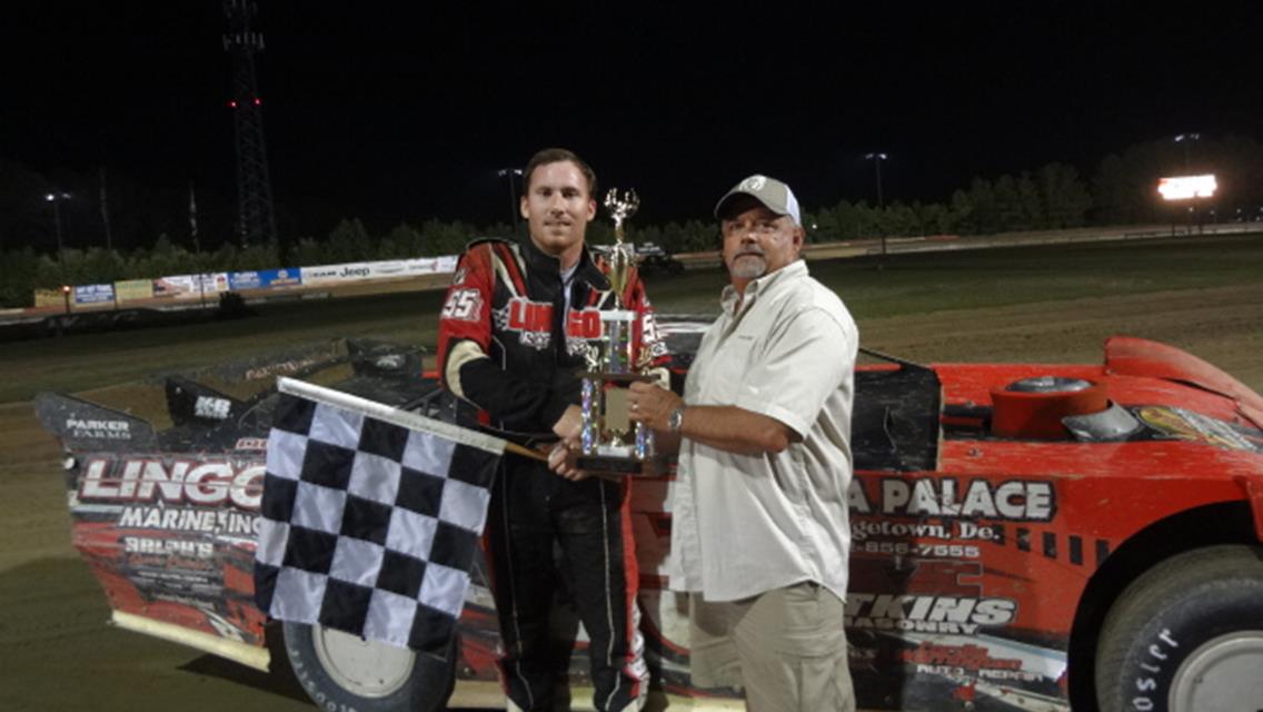 DONALD LINGO, JR GETS 2ND WIN IN S.R. PETE &amp; SONS LATE MODELS