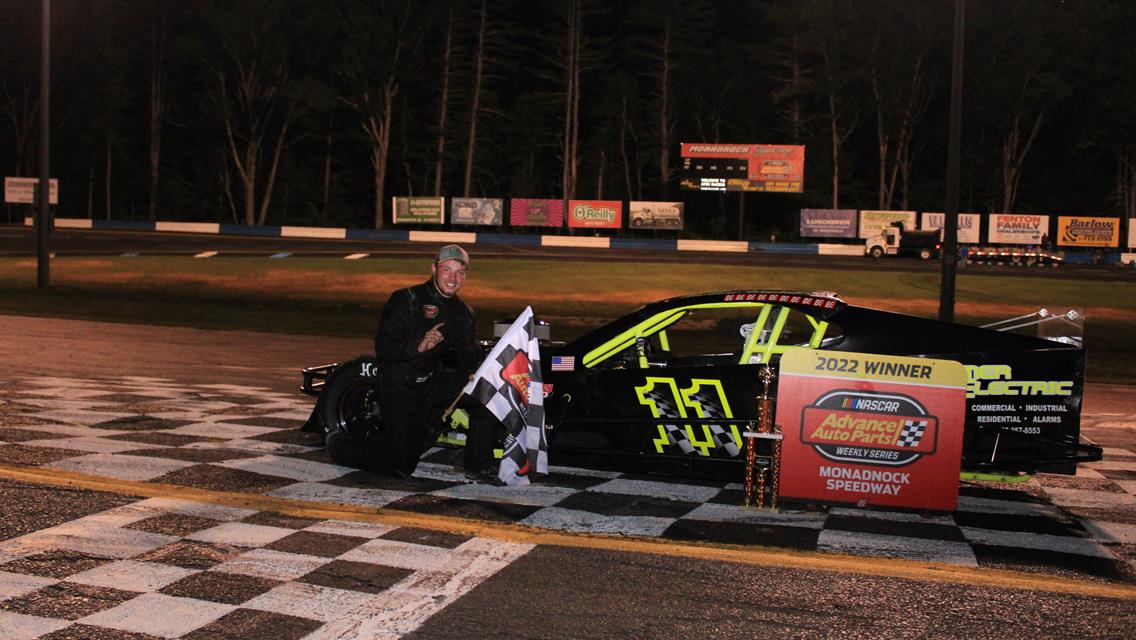 KIMBALL WINS MODIFIED APEX RACING FIRECRACKER 100 SATURDAY AT MONADNOCK Monadnock Speedway July 2 event story
