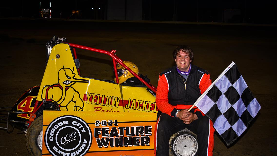 Sam Kimmel, Leek, Burnworth, Gamester and JD Kimmel Capture NOW600 Weekly Racing Wins at Circus City Speedway