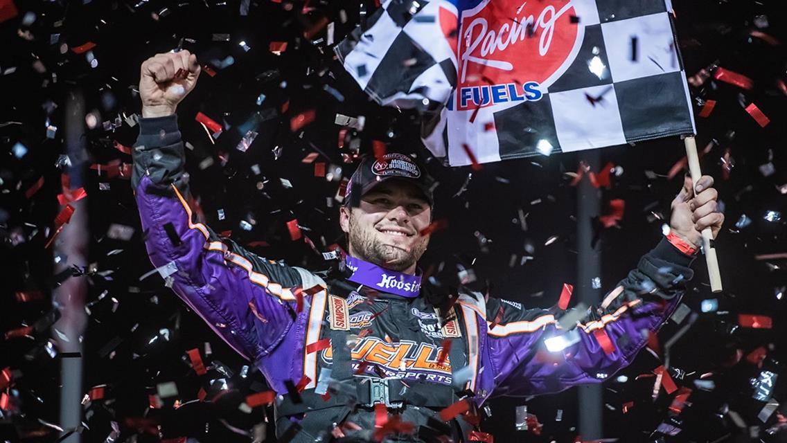 Overton flies WOO Late Model checkers at Volusia