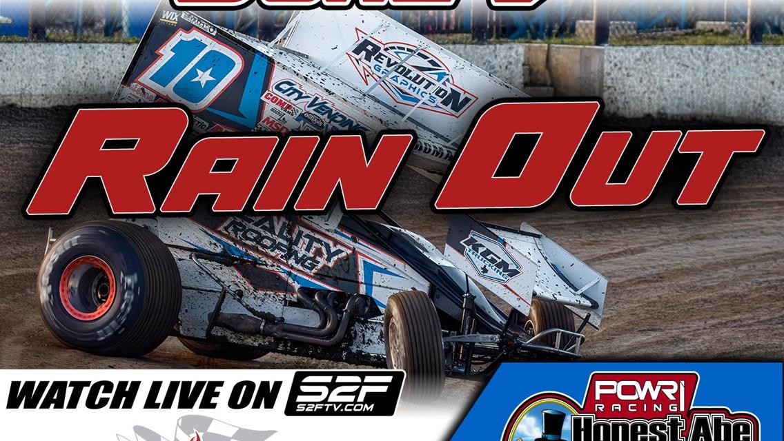 POWRi 410 Outlaw Sprints at Paducah International Raceway Canceled Due to Inclement Weather