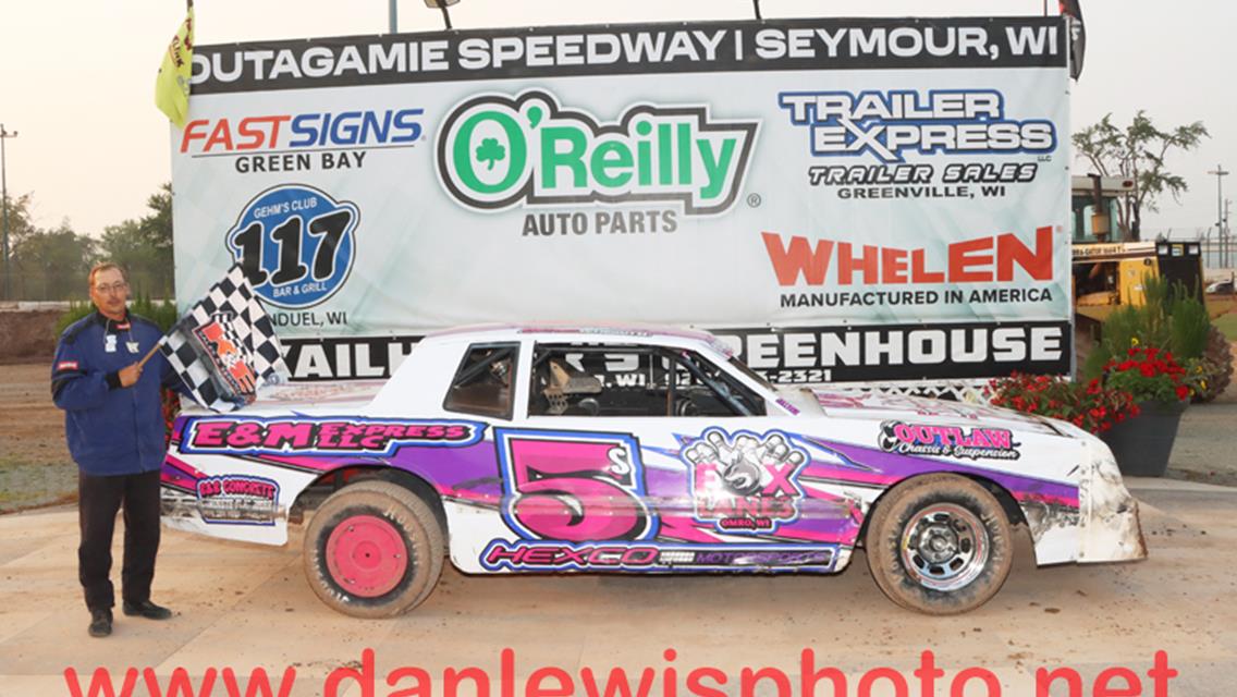 WOODS SWEEPS OUTAGAMIE MODS, MROCZKOWSKI, DIEFENTHALER, SCHMIDT &amp; BOOTH ALSO FEATURE WINNERS