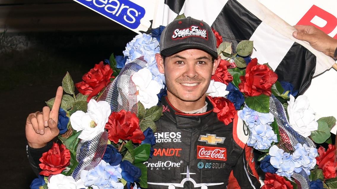 Kyle Larson Adds Front Row Challenge and $20,000 to His Resume!