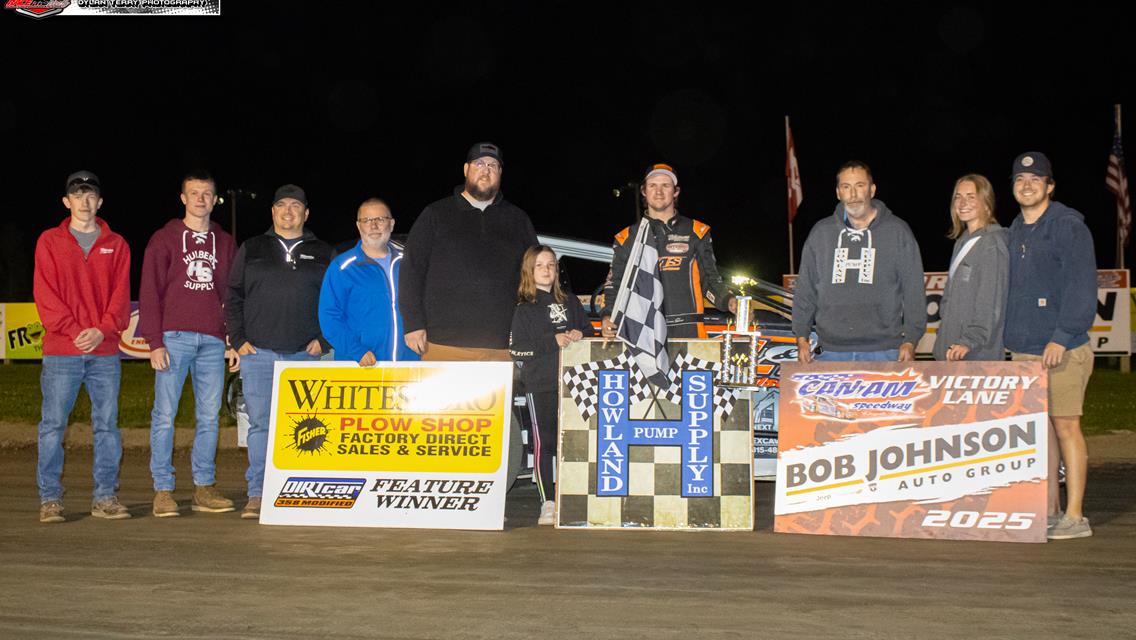 Century Mark for Hennessy, Shaw Returns to Victory Lane in Modifieds at Can-Am Speedway