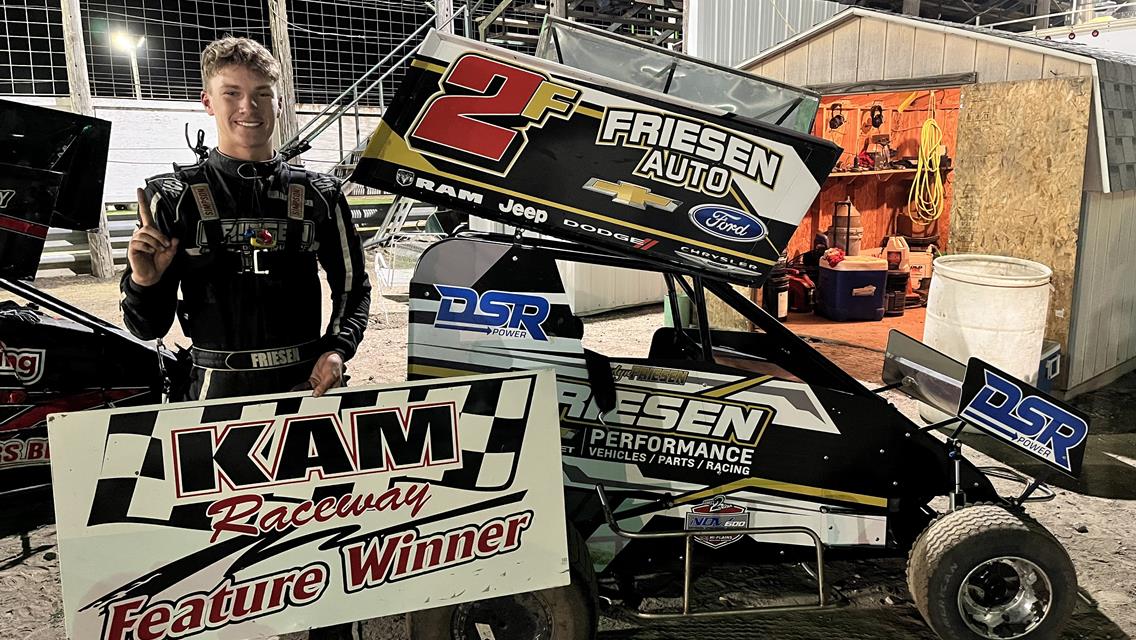 Woodard, Friesen, Bearce, and Kalkwarf Win on Friday at KAM Raceway!