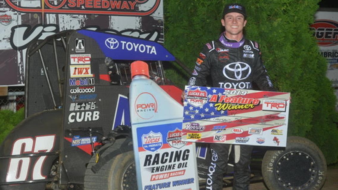 SEAVEY PICKS UP PEPSI NATIONALS TRIUMPH AT ANGELL PARK