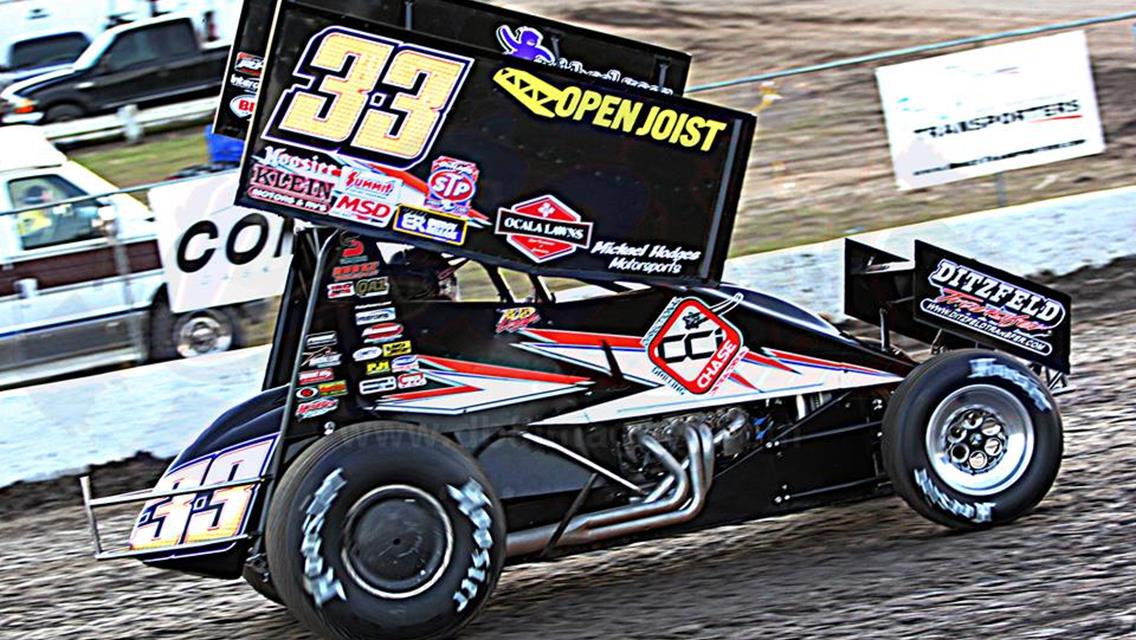 Lasoski Rallies From Last to Top Five in New Chassis at Knoxville Raceway