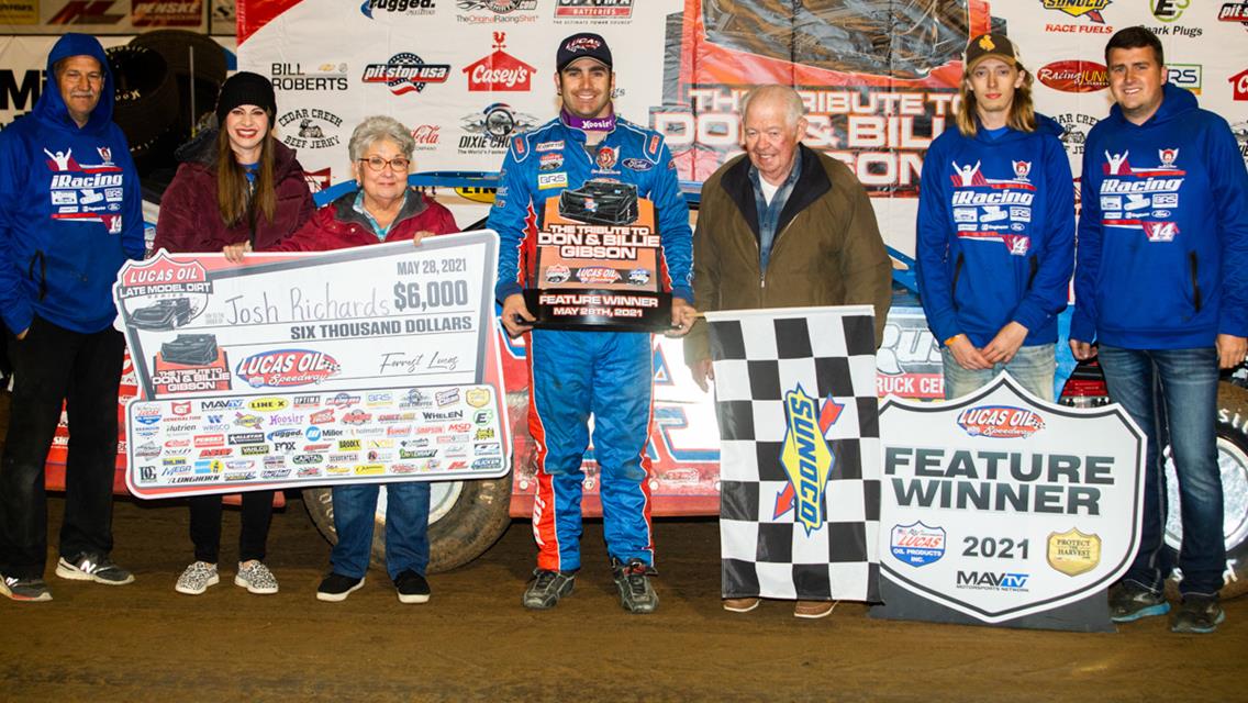 Richards Rides to Win at Lucas Oil Speedway