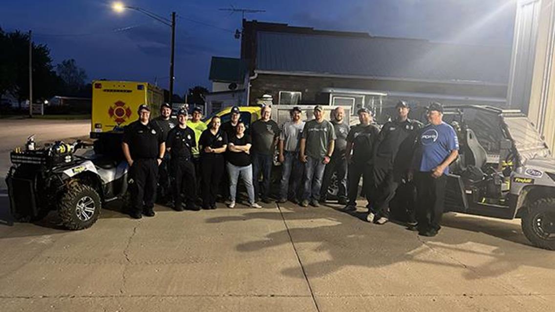 POWRi Safety Hosts Trackside Training Event with Donnellson Emergency Responders