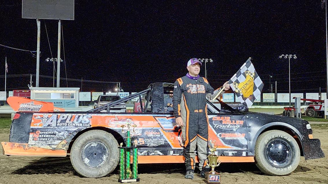 Valenti scores ninth win of the year