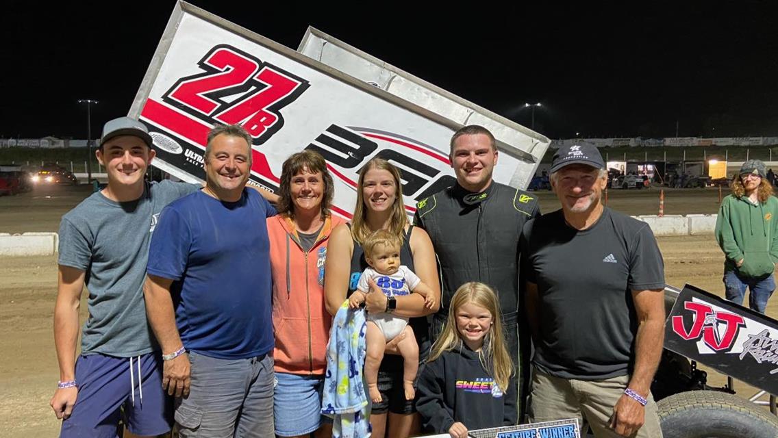 Huish Doubles Up With ASCS Northern Plains At Black Hills Speedway