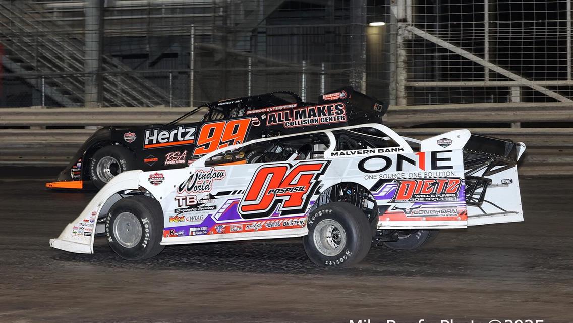 Knoxville Raceway (Knoxville, IA) – Lucas Oil Late Model Dirt Series – Knoxville Nationals – September 18th-20th, 2025. (Heath Lawson Photo)