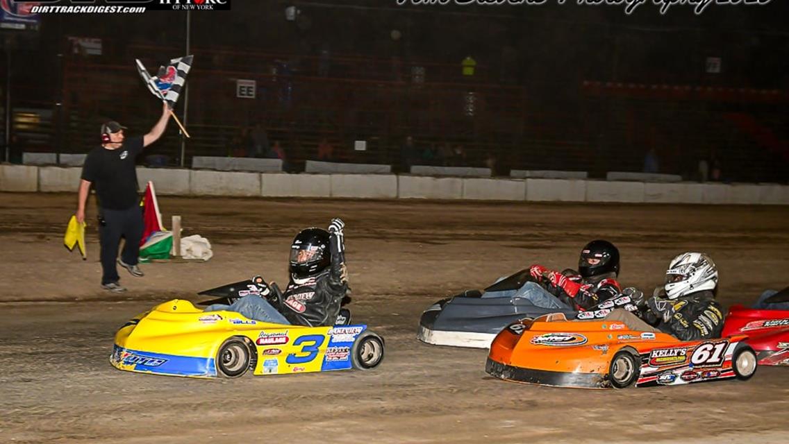 Bills, Seefeldt, Spatorico, Surman, Barry, Herriven, Snyder and Bednarz Visit Victory Lane at The Little R