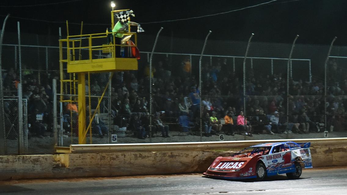 Pearson Powers to Lucas Oil Victory at Boyd’s Speedway