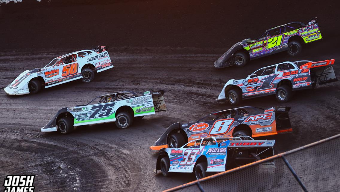 Tri-State Speedway (Haubstadt, IN) – DIRTcar Summer Nationals – Hell Tour – July 7th, 2024. (Josh James Artwork)