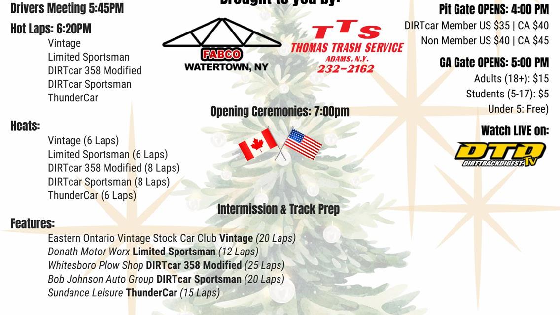 Can-Am Speedway’s Christmas in July Celebrates Golden Jubilee with Vintage Thrills and Racing Action