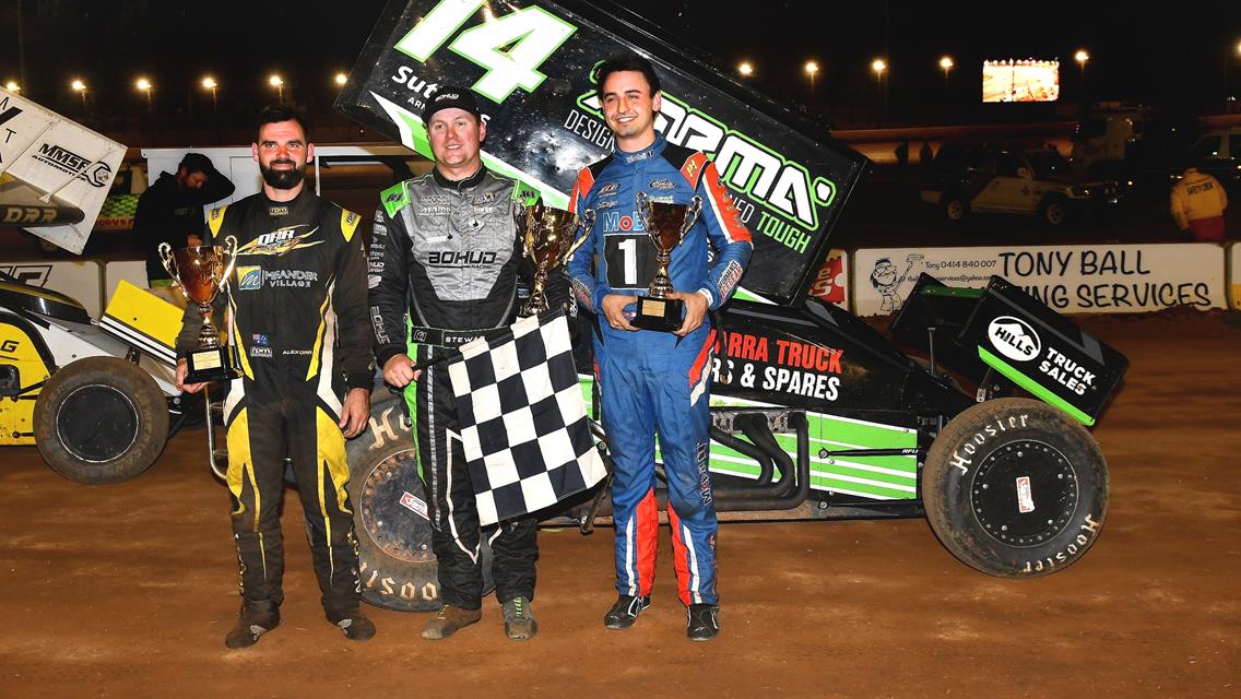 Sydney International Speedway Kicks Off Sprintcar Season Opener with Spooky Success!