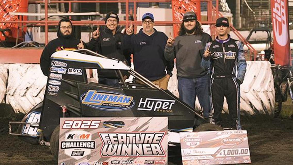 Neal Allison Attains Victory in POWRi Stock Non-Wing Micro KKM Challenge Preliminary Night