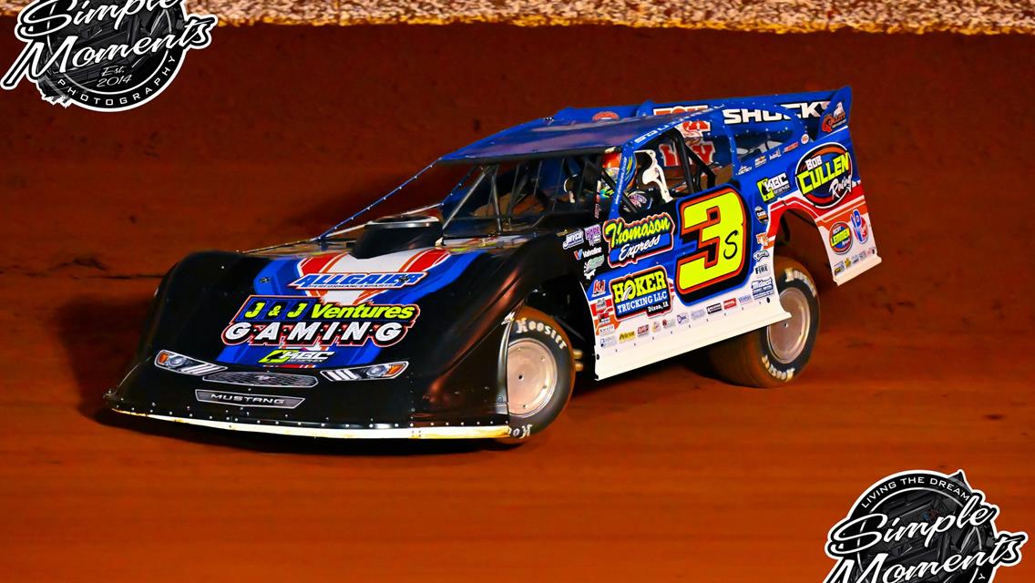 Talladega Short Track (Eastaboga, AL) – World of Outlaws Case Late Model Series – Alabama Gang 100 – April 19th-20th, 2024. (Simple Moments Photography)