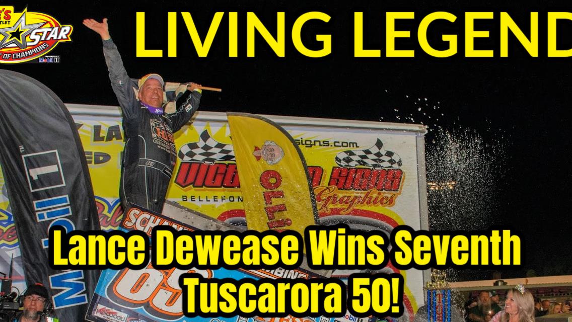 Lance Dewease collects $53,000 in seventh Tuscarora 50 victory at Port Royal Speedway