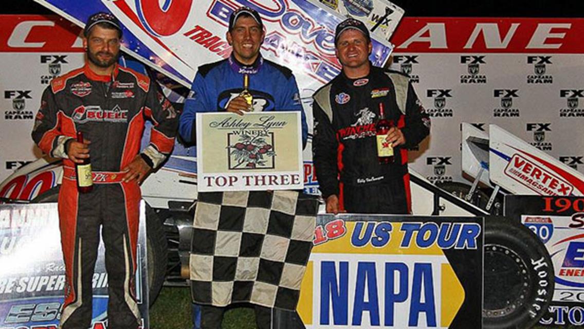 Billy Dunn, Danny Varin Among Feature Winners Friday At Can-Am