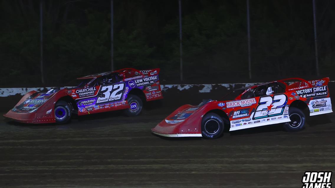 LaSalle Speedway (LaSalle, IL) – FloRacing Night in America – May 6th, 2025. (Josh James Artwork)