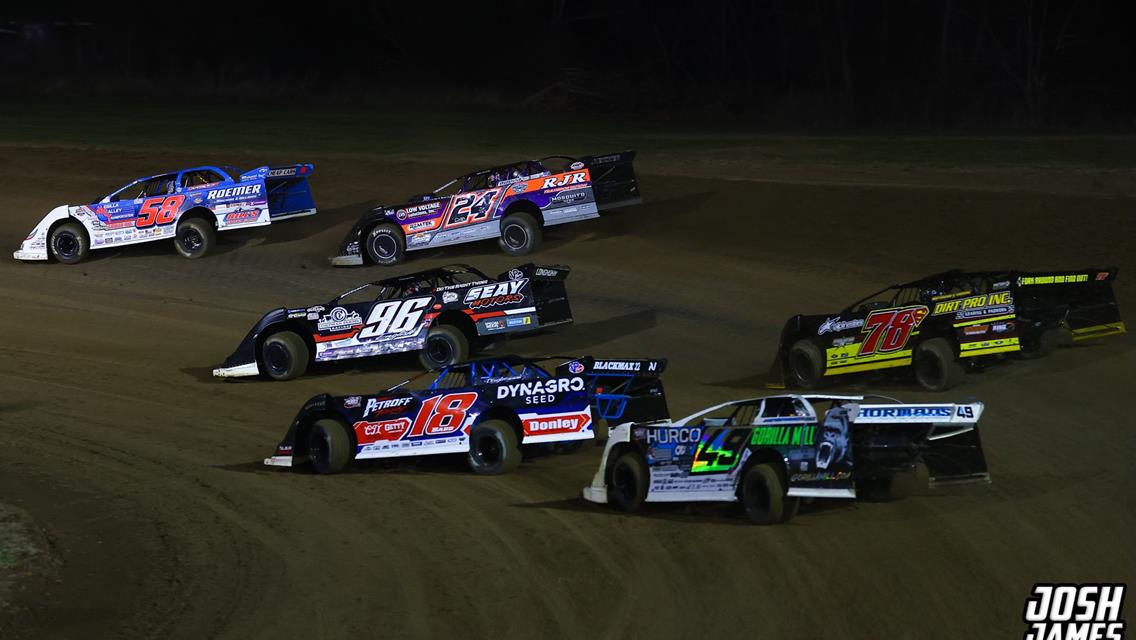 34 Raceway (West Burlington, IA) – MARS Late Model Championship Series – Slocum 50 – April 18th-19th, 2025. (Josh James Artwork)