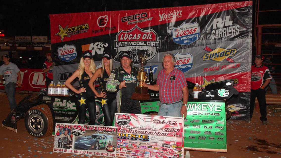 Scott Bloomquist Wins Fifth Dixie Shootout and Clinches 2010 Series Title