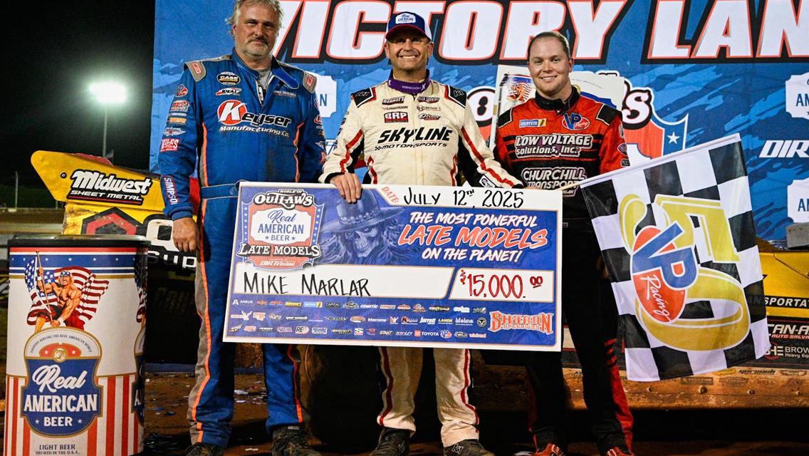 Sharon Speedway (Hartford, OH) – World of Outlaws Real American Beer Late Model Series – Battle at the Border – July 11th-12th, 2025.