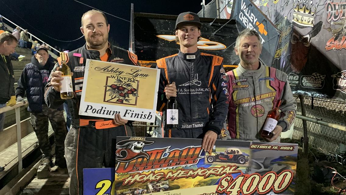 Thomas Wins ESS Season Finale at Outlaw Speedway