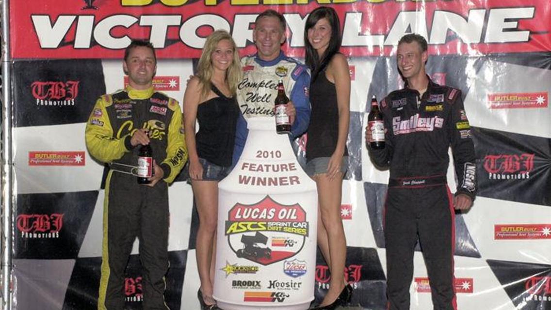 Wood Back in Lucas Oil ASCS Victory Lane after Wild Eagle Prelim