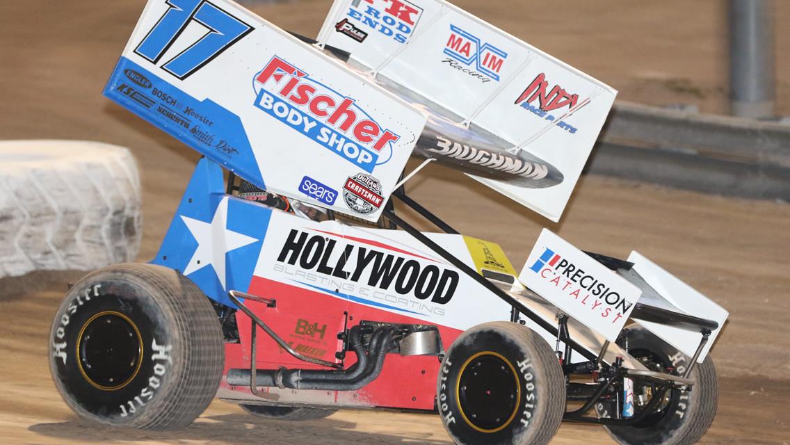 Baughman Looking for Strong Run This Weekend at Texas Motor Speedway Dirt Track