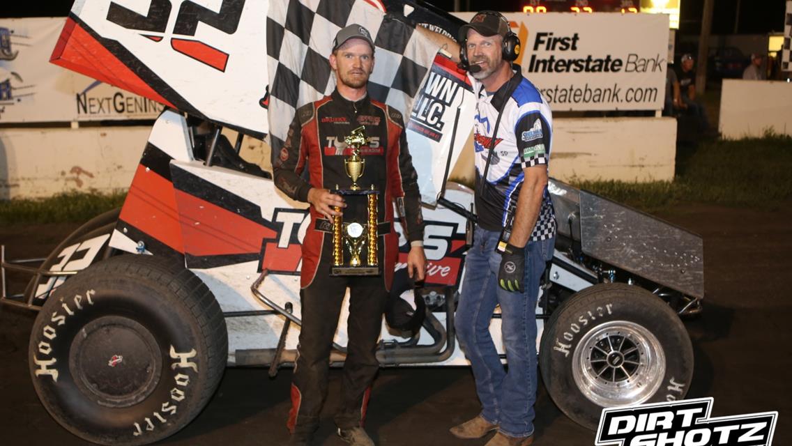 Barger scores exciting Freedom Classic win at I-90 Speedway