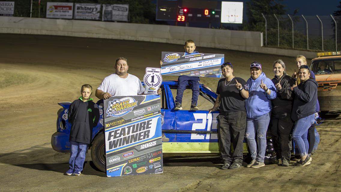 Devon Reed wins first Grays Harbor Modified Main event on Mid-Season Championship Night