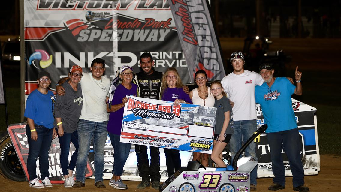 Derek Losh wins The Buckeye Bob 33, leading all 33 laps!