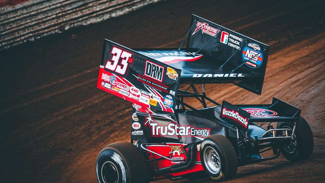 Daniel Trekking to Knoxville Raceway for World of Outlaws Show