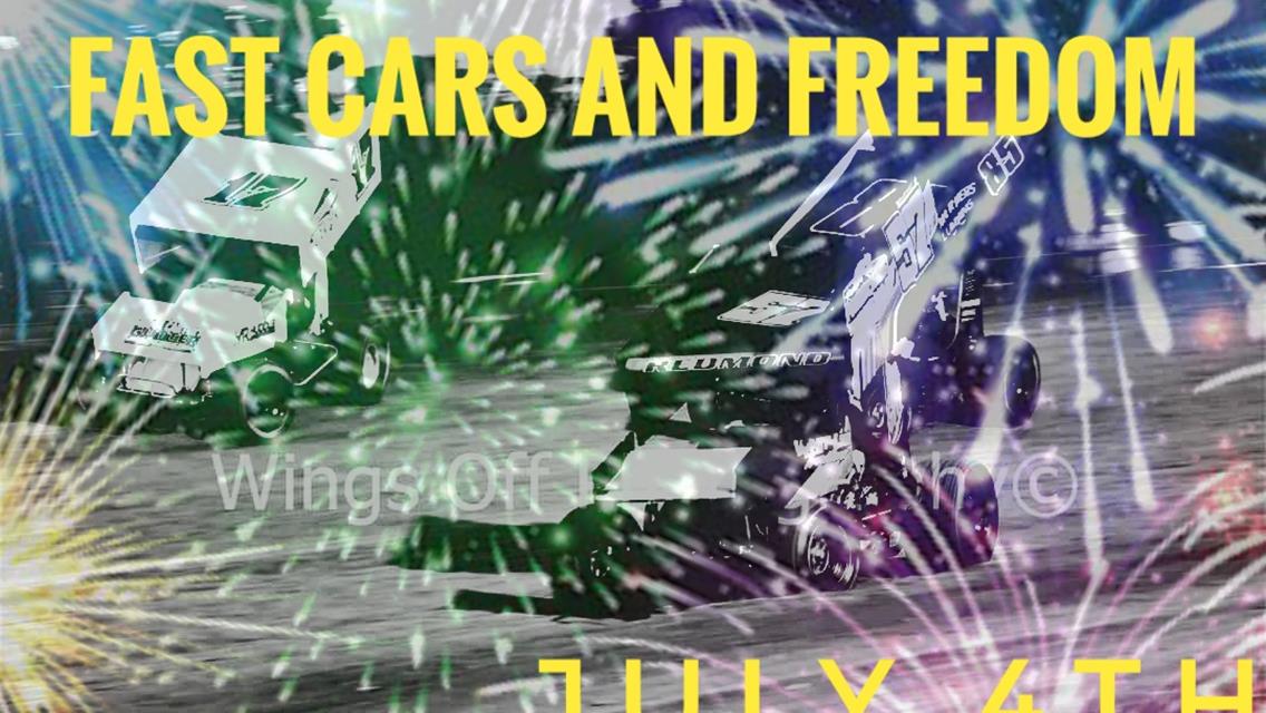 FAST CARS AND FREEDOM, 4TH OF JULY AT COTTAGE GROVE SPEEDWAY