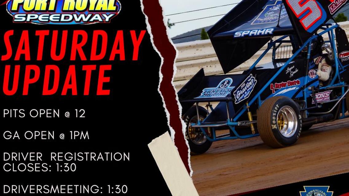 Port Royal Speedway Moves Up Start Time by 2 Hours for April 6th Event