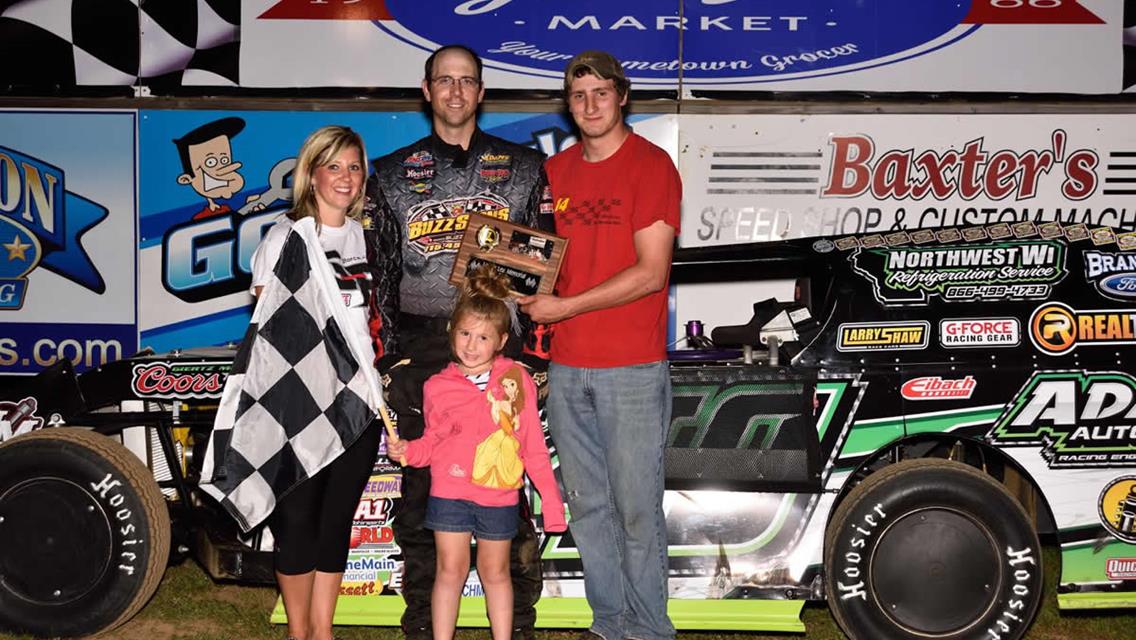 Buzzy Wins at Eagle Valley Speedway