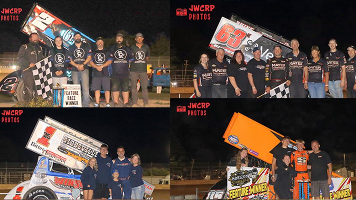 Clayton tallies first win, Karnitz takes first PDTR 360 Sprint Car title