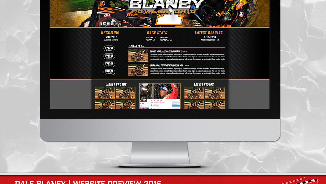 MyRacePass Develops Pro Platinum Package for Dale Blaney