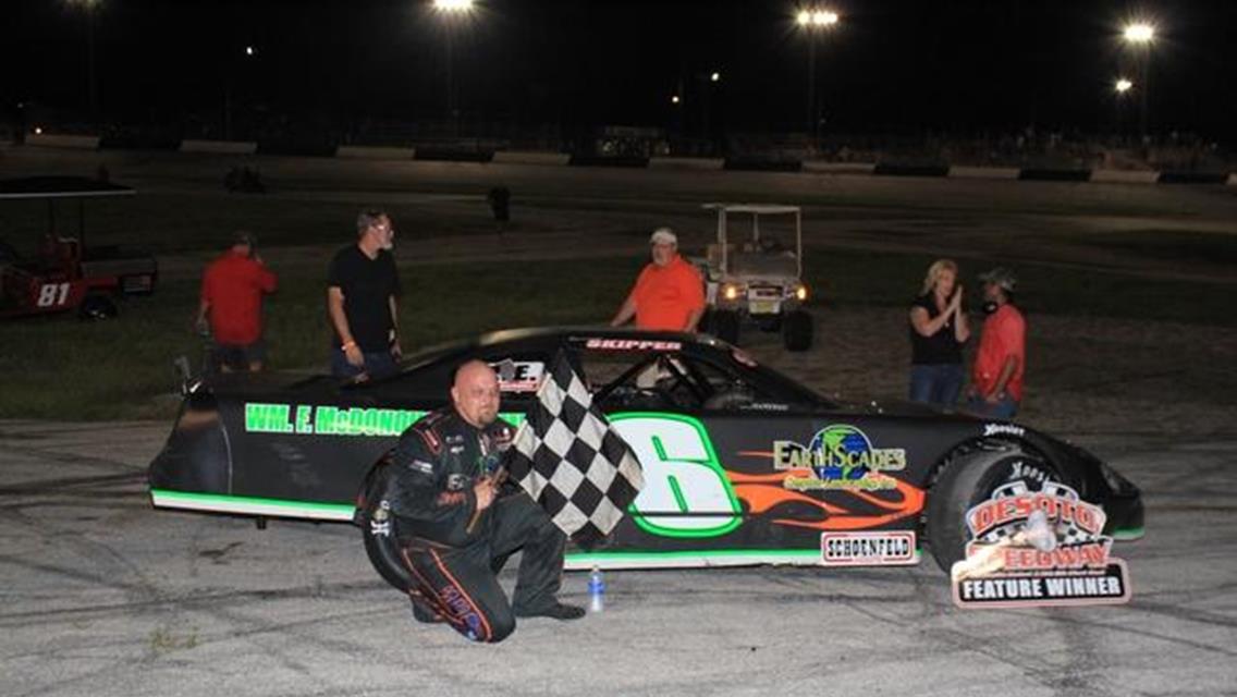 Bump-and-run sends Scofield to victory lane